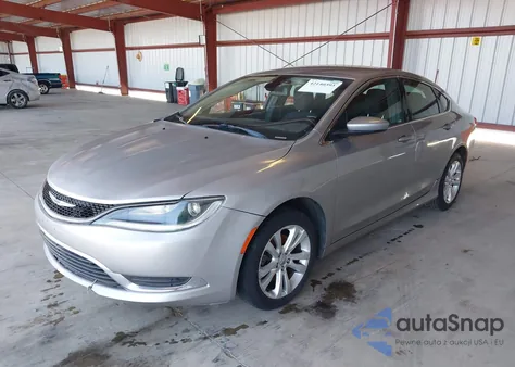2015 Chrysler 200 Limited z USA, uszkodzony, nr VIN 1C3CCCAB6FN638095